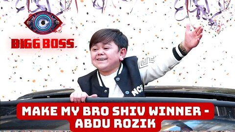 Bigg Boss 16 | Shiv is Bigg Boss Winner- Abdu Rozik