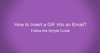 Hands Down! How to Insert a GIF into an Email?