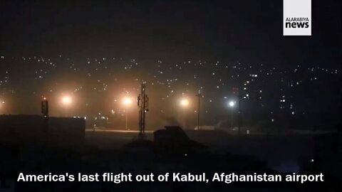 last night America departs Kabul Airport, first this morning QATAR arrives Kabul Airport