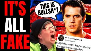 Woke Activists DESTROYED After Admitting Henry Cavill The Witcher Allegations Are COMPLETELY FAKE