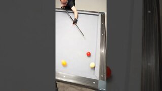 Massive Cue Ball U-Turn! #shorts #8ballpool #billiards