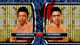 UFC Undisputed 3 Gameplay Lyoto Machida vs Yoshihiro Akiyama (Pride)