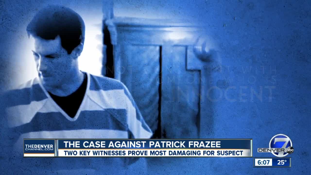 The case against Patrick Frazee : Two key witnesses prove most damaging for the suspect