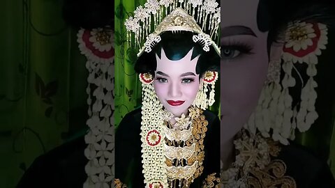 Pengantin adat Jawa - INDONESIA #shortvideo #shorts #short