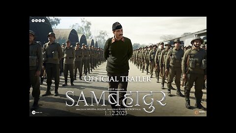 Samबहादुर - Official Trailer | Vicky Kaushal | Meghna Gulzar | Ronnie S | In Cinemas 01.12.2023