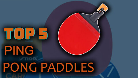 Best 5 Ping-Pong Paddles