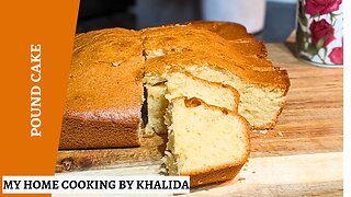 Enjoy tea time with this delicious Pound Cake