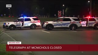 Telegraph at McNichols closed for police situation