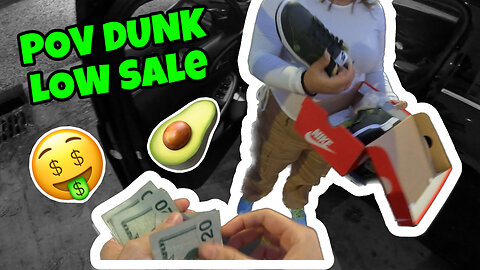 Avocado Dunk Low Sale POV