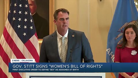 Gov. Stitt Sings "Women's Bill of Rights"