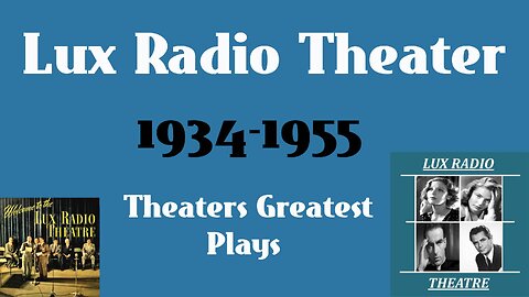 Lux Radio Theatre 1936-12-21 ep112 Gold Diggers
