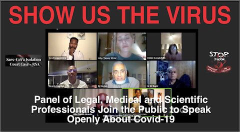 Panel of Legal, Medical and Scientific Professionals Join the Public to Speak Openly About Covid-19