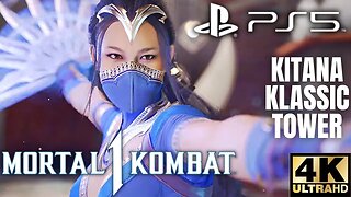 Mortal Kombat 1 Beta | Kitana Klassic Tower | PS5 | 4K HDR (No Commentary Gaming)