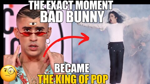 Did BAD BUNNY just became the KING OF POP???