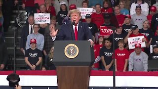 Trump holding 'Great American Comeback' campaign rally in Northwest Ohio Monday night