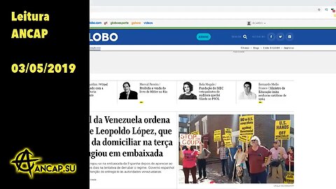 Cuba 2.0, ofensa gratuita, rabiscos e zuckagem | Leitura ANCAP 03/05/19 | ANCAPSU