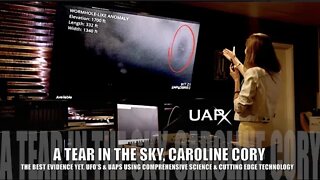 Filming Tic-Tac UFO's & Wormholes Using Experimental Tech, A Tear In The Sky, Caroline Cory