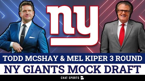 Todd McShay & Mel Kiper Mock Draft: 3 Round Giants Mock Draft | NY Giants Rumors