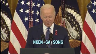 Biden doing his thing