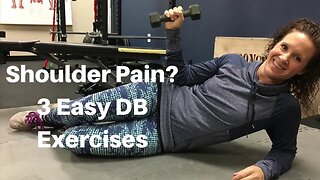 Shoulder Pain with Activity? 3 Easy Exercises for Healing and Relief! | Dr K & Dr Wil