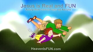 Jesus is real and FUN Children's Activity book coloring pages and recipes.