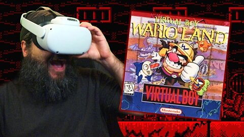 Virtual Boy Wario Land on Meta Quest 2!!