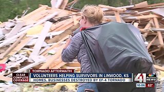 Linwood picks up pieces after tornado levels tiny Leavenworth County town