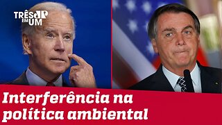 Bolsonaro volta a criticar Joe Biden