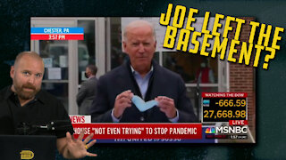 Joe Biden Leaves Basement, Travels Several Minutes Across Delaware Border to PA, Still Can't Speak
