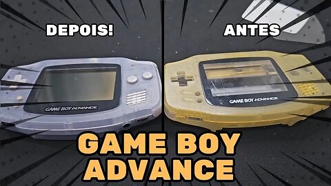 🎮 Troca de Carcaça do Game Boy Advance | Tutorial Passo a Passo 🎮