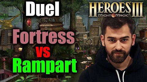 Fortress vs Rampart | Gluhammer Heroes HotA 3 Multiplayer PL