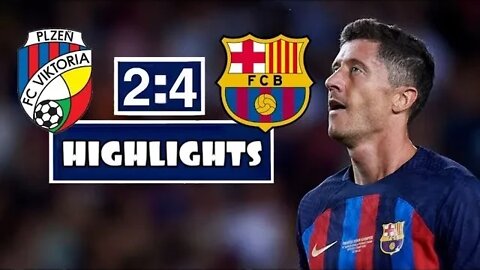 FC BARCELONA VS VISTORIA PLZEN 4-2 HD Goal and Extended highlights