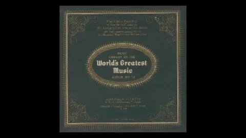 Basic Library of The World's Greatest Music Album No 24