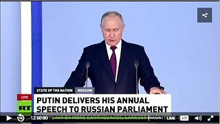 PUTIN SPEAKS TO RUSSIA/WORLD