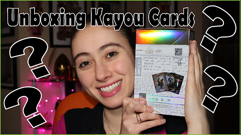 Harry Potter Card Unboxing | Kayou Cards From Asia!