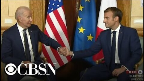Biden tells Macron the handling of French submarine contract was "clumsy"