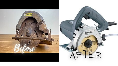 How To Repair Makita Circular Saw Restoration Of Electric Circular Saw Makita 5800N