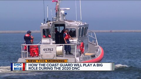 United States Coast Guard prepares for the DNC