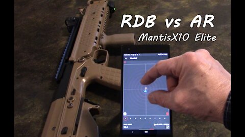 MantisX10 Indoor Test - RDB vs AR