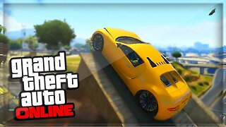 GTA 5 Funny Moments - Extreme Ramp Jumps In GTA V Online - GTA 5 Funny Moments