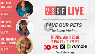 VSRF Live #124: Save Our Pets