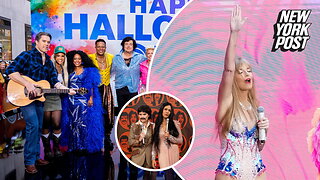 'Today' show co-hosts get musical for Halloween at the plaza: Taylor Swift, Harry Styles and more