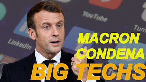 Macron condena Big Techs; Trump se recusa a ir a impeachment; CEO do Parler demitido