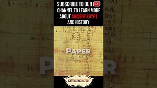 Did Egyptians Create the First Written Language? #shorts