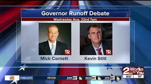 Cornett, Stitt debate tonight on 2 Works for You