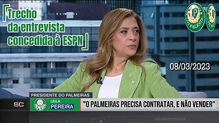 LEILA PEREIRA NA ESPN BRASIL