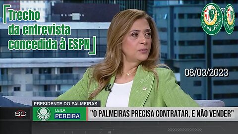 LEILA PEREIRA NA ESPN BRASIL