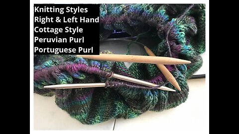 Knitting Style & Techniques From Around The World: How to prevent carpal tunnel