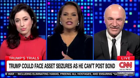 Laura Coates Stops Kevin O’Leary’s Rant on Trump Fraud Case: ‘This Is ‘The Laura Coates Live’ Show and I Am Speaking’