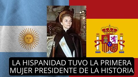 La hispanidad tuvo la primera mujer presidente de la historia